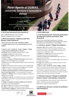 Porte Aperte al DUMAS Terza Missione in Dialogo